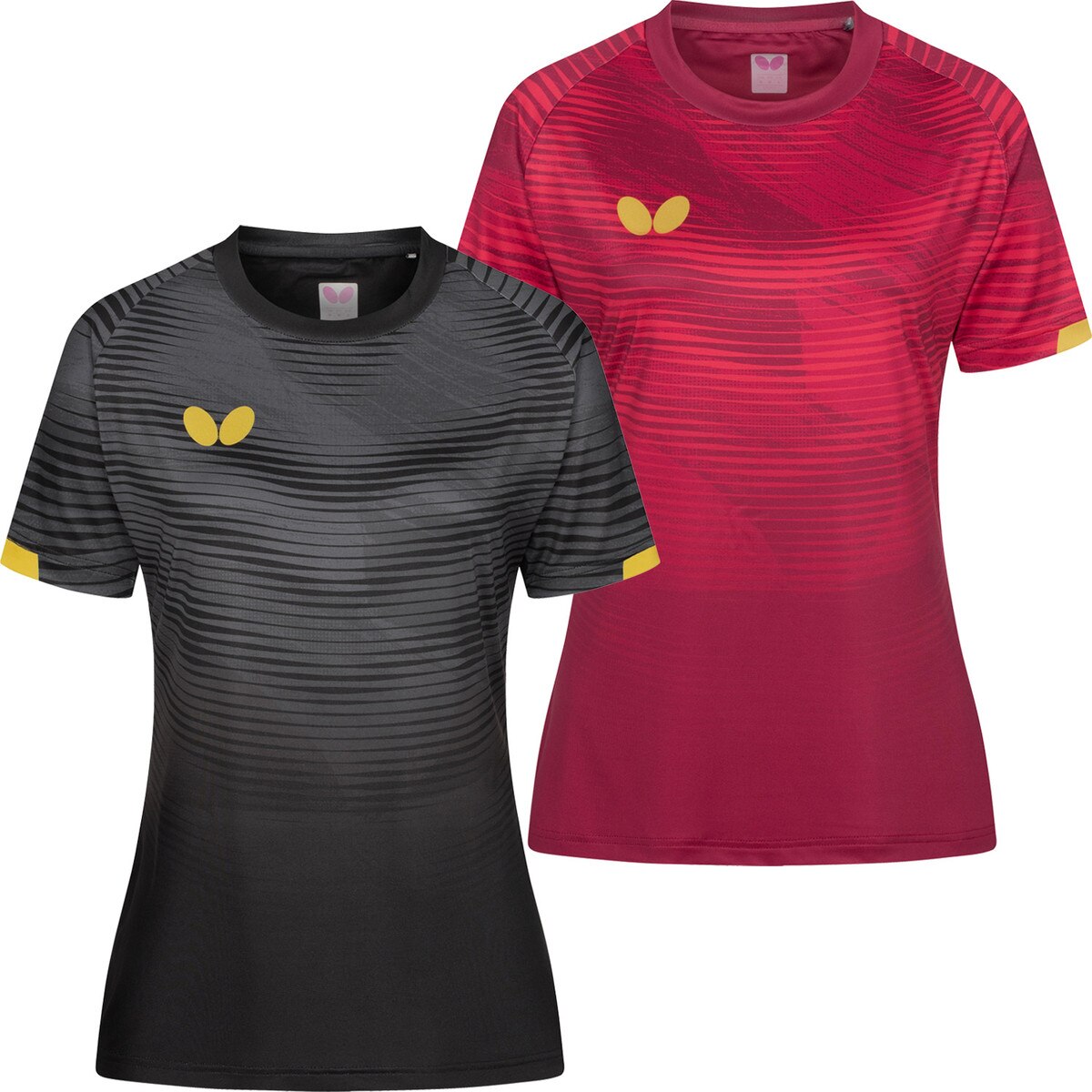 Butterfly Table Tennis - Puro Lady Shirt - Two Colors